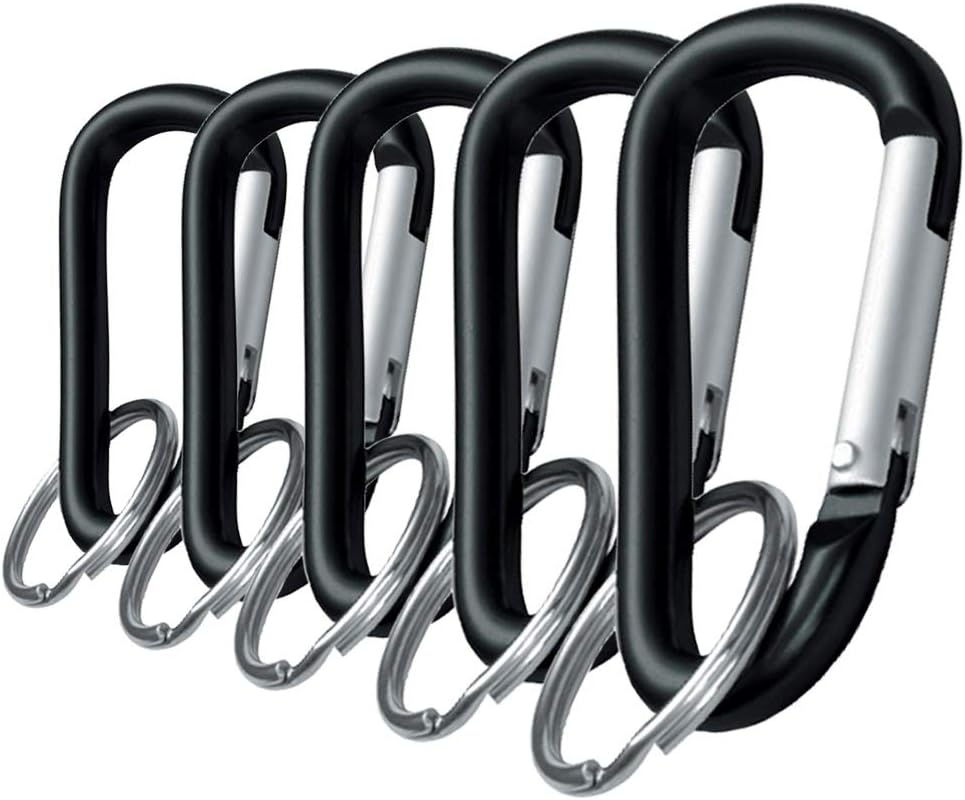 Carabiner Clip 5 Pack